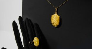 Новая коллекция янтарных украшений от Калининградского комбината