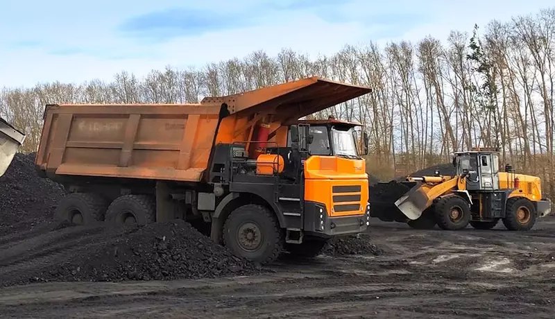 Обкатка нового самосвала «Тонар-7504» в карьере
