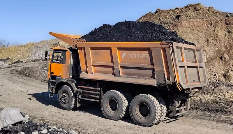 Обкатка нового самосвала «Тонар-7504» в карьере