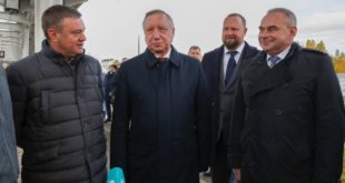 Запуск нового электропоезда ЭП2ДМ в Санкт-Петербурге