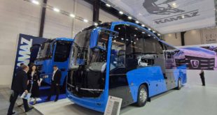 КамАЗ представляет новый туристический автобус на газовом топливе
