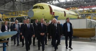 Российские сенаторы посетили Иркутский авиационный завод