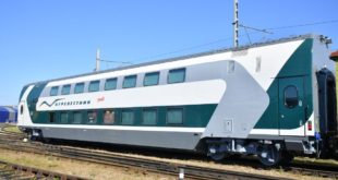 Запуск новых двухэтажных вагонов для поезда «Буревестник»