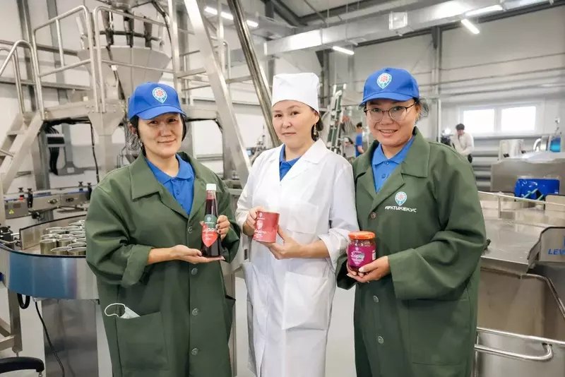 Открытие нового консервного цеха в Якутске
