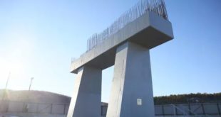 Первая опора Ленского моста построена в Якутии