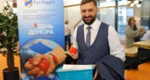 День донора в РусГидро: рекордная явка в Красноярске