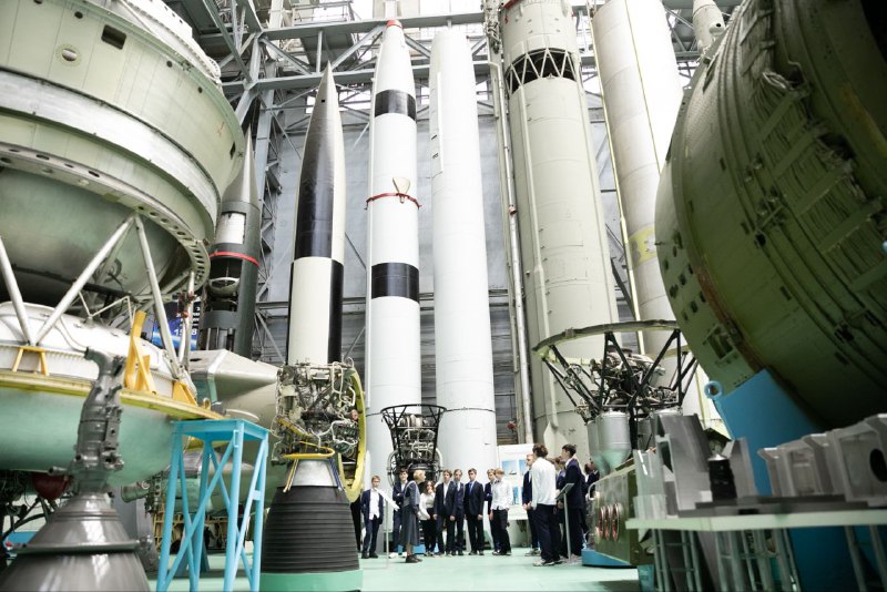 Посещение музея корпорации "Энергия" в рамках "Недели без турникетов"