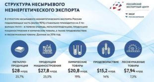 Рост несырьевого неэнергетического экспорта России в 2023 году