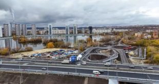 Открытие движения по Минаевскому мосту в Ульяновске