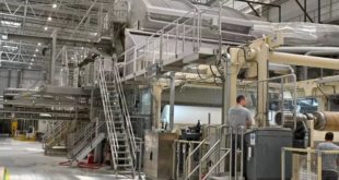 Запуск новой линии по производству бумажных полотенец в Калужской области
