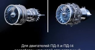 Разработка отечественного компонента для снижения шума двигателей ПД-8 и ПД-14