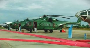 Мьянма получила три вертолета Ми-38 от России