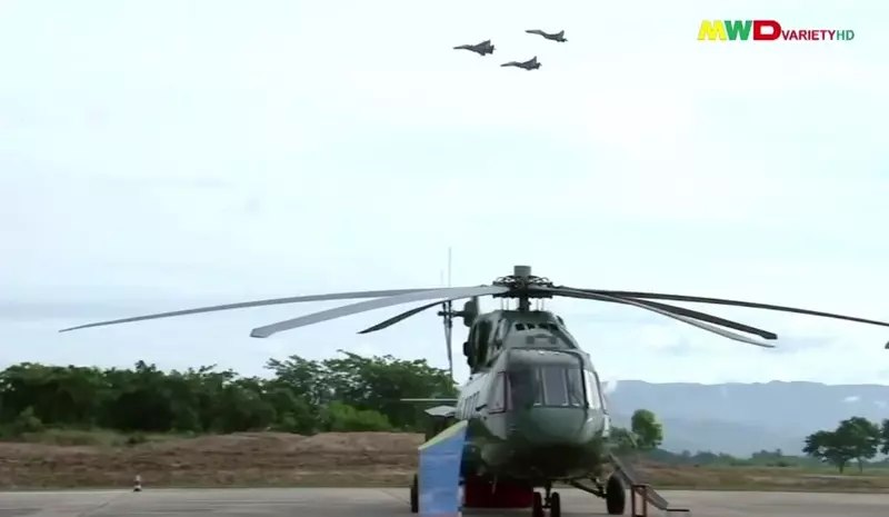 Мьянма получила три вертолета Ми-38 от России
