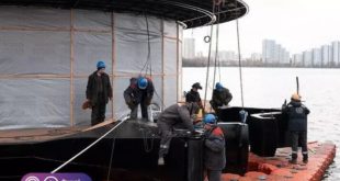 Пять новых причалов для электросудов прибыли в Москву