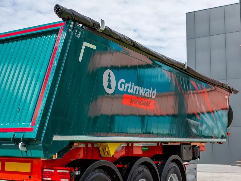 Строительный транспорт из алюминия от Grunwald: легкость и прочность