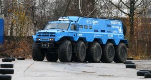 Вездеход «Русак»: Инновации водородной энергетики