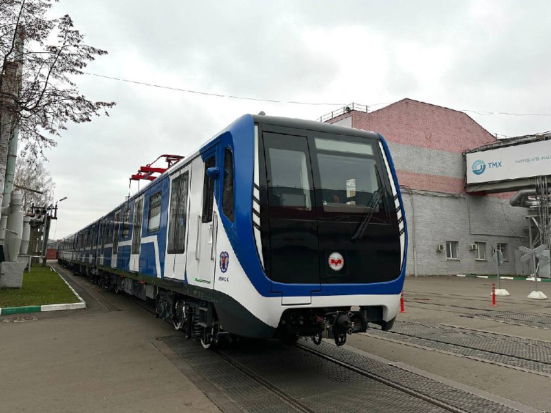 Новые вагоны метро «Минск-2024» для белорусского метрополитена