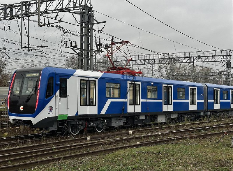 Новые вагоны метро «Минск-2024» для белорусского метрополитена