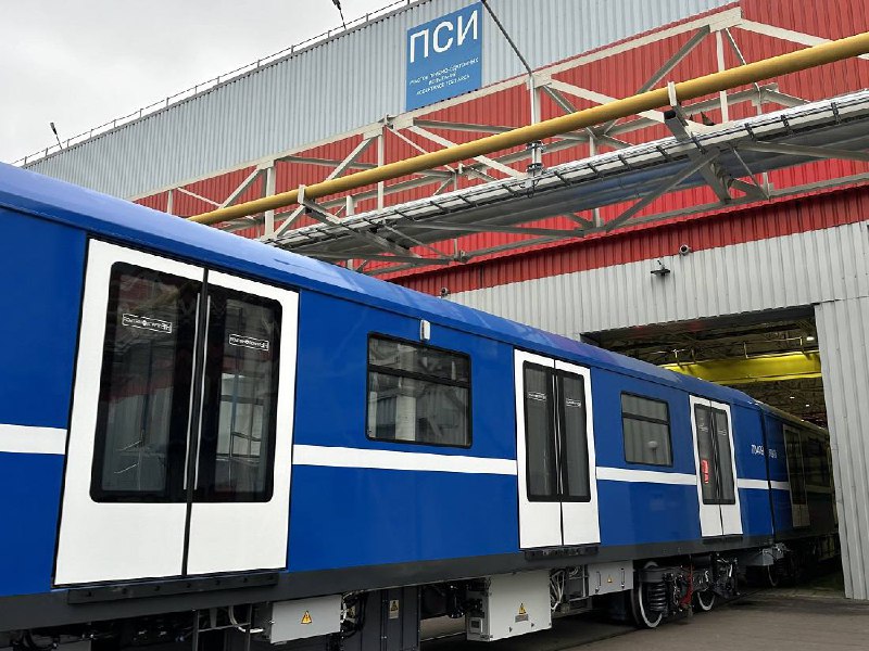 Новые вагоны метро «Минск-2024» для белорусского метрополитена