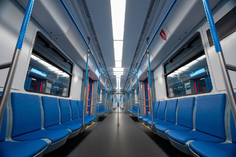 Новые вагоны метро «Минск-2024» для белорусского метрополитена