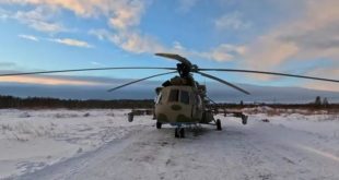 Передача новых вертолетов Ми-8МТВ-5М Северному флоту