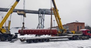 Завершение сборки каркаса котлоагрегата на Северской ТЭЦ «Росатома»