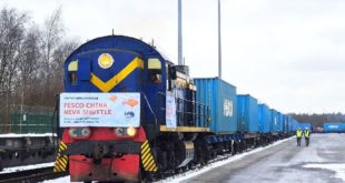 Первый прямой железнодорожный сервис FESCO из Китая в Санкт-Петербург