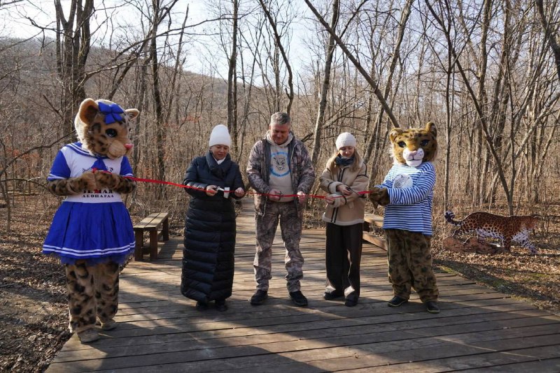 Создание новой экотропы в заповеднике «Кедровая падь»