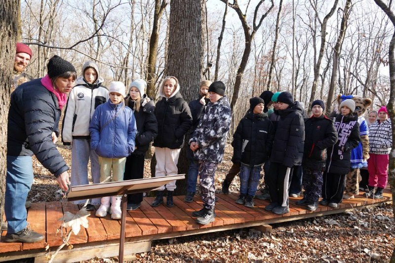 Создание новой экотропы в заповеднике «Кедровая падь»