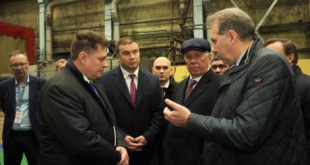 Посещение производственных мощностей Омсктрансмаша
