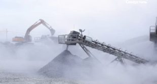 Новый дробильно-сортировочный комплекс на Оленегорском ГОКе