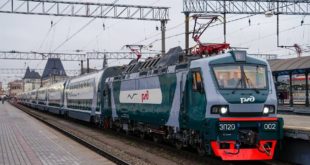 Запуск нового поезда «Буревестник»
