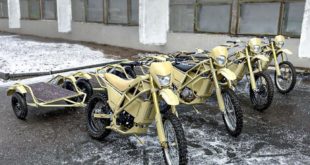 Калашников представляет новый бесшумный мотоцикл Иж-Эндуро