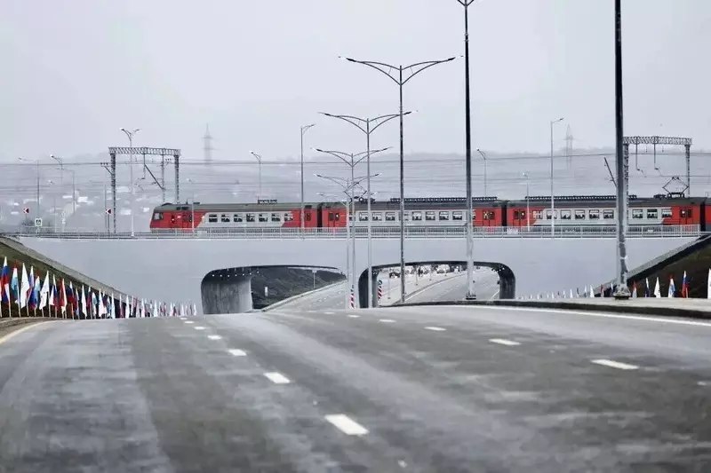 Открытие первого этапа магистрали 'Центральная' в Самаре