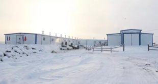 Открытие картофелехранилища и зернохранилища в Якутии