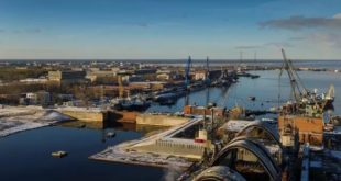Новое оборудование на Севмаше: четыре мостовых крана с радиоуправлением