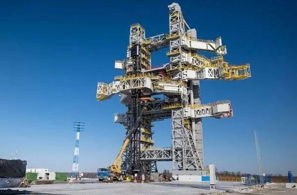 Второй стартовый стол для «Ангара» на космодроме Восточный