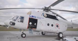 Три новых вертолета Ми-8 отправлены на Крайний Север и Дальний Восток