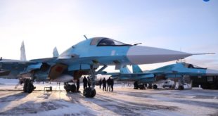 Передача новых самолетов Су-34 ВКС России