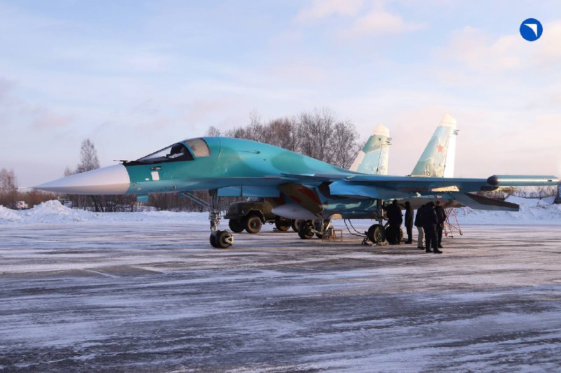 Передача новых самолетов Су-34 ВКС России