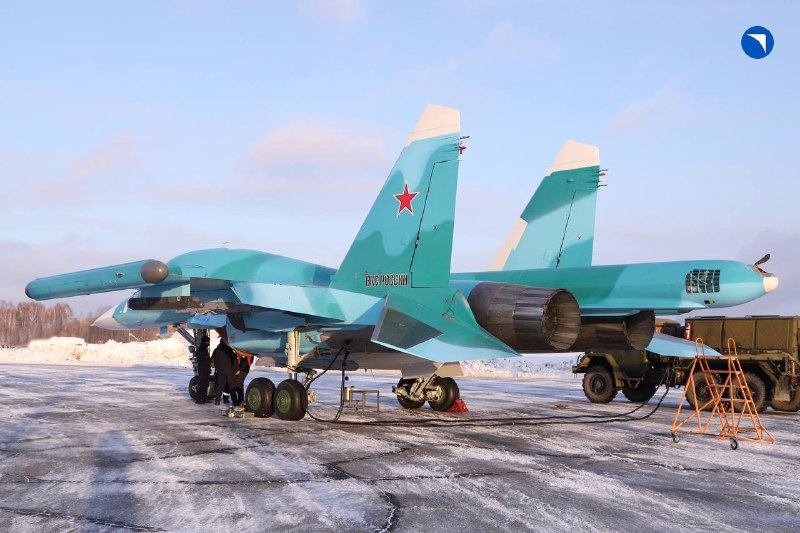 Передача новых самолетов Су-34 ВКС России
