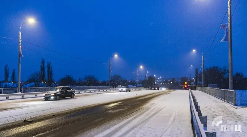 Открытие моста через реку Лугань в Луганске