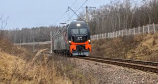 Испытания нового электровоза "Орлец"
