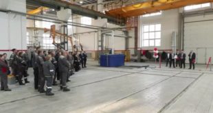 Открытие модернизированного цеха в вагоноремонтном депо Читы