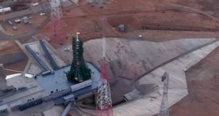Восстановление стартового комплекса на Байконуре