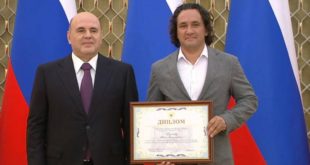 Архитектор Юлий Борисов получил правительственную премию за музей «Атом»