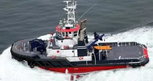 Спуск на воду морского буксира «Верман» в Татарстане