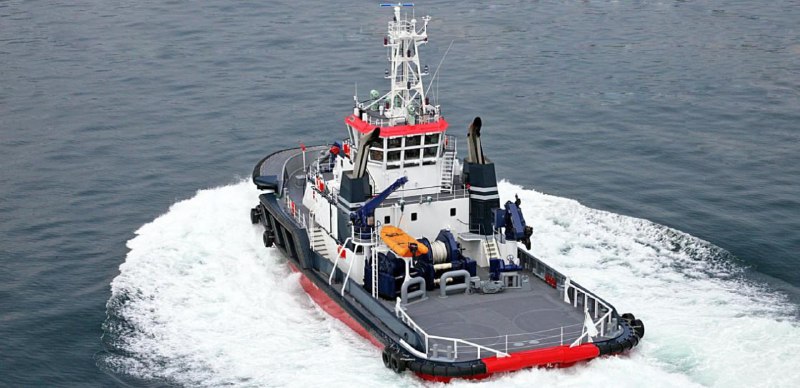 Новое морское буксирное судно «Верман» прошло спуск на воду