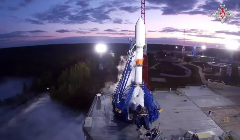 Успешный запуск космического аппарата с космодрома Плесецк Успешный запуск космического аппарата с космодрома Плесецк