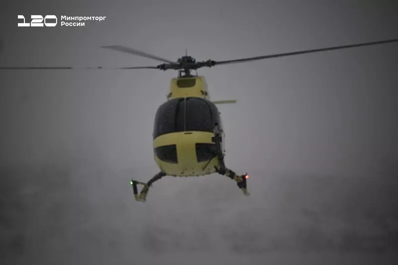 Лётные испытания Ми-34М1 с двигателем «Ростеха»